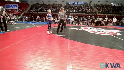 52 lbs Round Of 16 - Branden Hickman, Berryhill Wrestling Club vs Kaysen Peters, Dark Cloud Wrestling Club