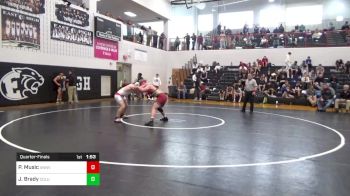 160 lbs Quarterfinal - Pheonix Music, Annville Cleona vs James Brady, Columbia
