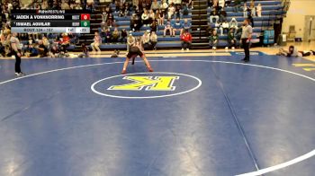 157 lbs 3rd Place Match - Jaden A Vonknorring, Omaha Westside vs Ismael Aguilar, Norfolk