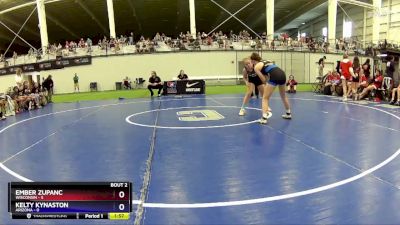 121 lbs Round 1 (8 Team) - Ember Zupanc, Wisconsin vs Kelty Kynaston, Arizona