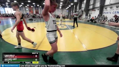 100 lbs Rd# 7- 10:45am Saturday Final Pool - Liam Kelly, Nebraska Elite vs Hayden Leet, PA Blue