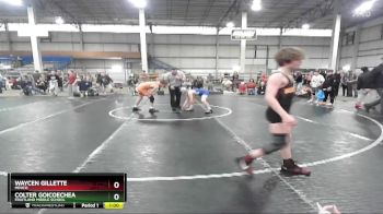 95 lbs Cons. Semi - Waycen Gillette, Minico vs Colter Goicoechea, Fruitland Middle School