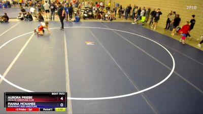 Round 3 - Aurora Priebe, MN Elite Wrestling Club vs Fianna McNamee, Rosemount Irish Wrestling