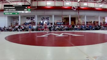 133 lbs Quarterfinal - Art Martinez, Case Western Reserve vs Ethan Spacht, North Central