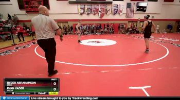 126 lbs Cons. Round 3 - Ryan Vader, Zillah vs Ryder Abrahamson, Omak