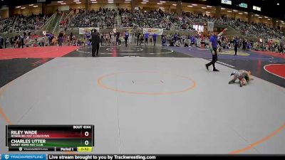 84 lbs Quarterfinal - Riley Wade, Roseburg Mat Club/uvwa vs Charles Utter, Sweet Home Mat Club