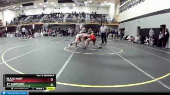 106 lbs Cons. Round 1 - Ty Barnhart, Marauder Wrestling Club vs Blake Hunt, Indiana