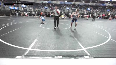 133 lbs Consi Of 8 #2 - Luke Swan, Rough Riders Wrestling vs Wesley Kannaday, East Kansas Eagles