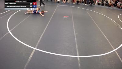 150 lbs Quarters - Nolan Ford, Guerrilla Wrestling Club vs Mason Breeggemann, Scott West Panthers