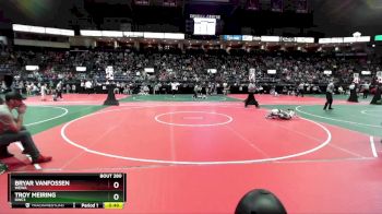 61 lbs Cons. Round 1 - Bryar VanFossen, WEWA vs Troy Meiring, DWC3