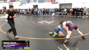 150 lbs Champ. Round 1 - Bridger Johnson, Chugach Eagles Wrestling Club vs William Lindsey, Mat-Su Matmen