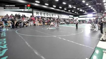 190 lbs Semifinal - Owen Moses, Central vs Carlos Rodriguez, Mendota