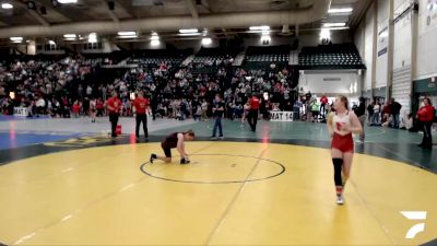 103-113 lbs Quarterfinal - Teaghen Boozell, Team Garcia vs Elizabeth Menke, Sutherland Wrestling Club