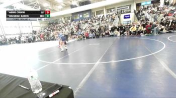 130 lbs Cons. Round 4 - Kelseigh Banks, Salem Hills vs Abbie Colvin, Roy