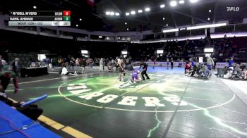 132 lbs Cons. Round 5 - Rydell Myers, Goldendale vs Sahil Ahmadi, Auburn