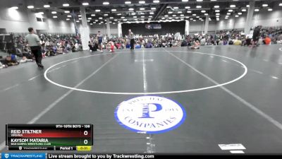 138 lbs Cons. Round 3 - Kaysom Mataria, Bad Karma Wrestling Club vs Reid Stiltner, Virginia