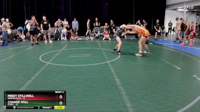 105 lbs Semis (4 Team) - Chanse Hall, PTRTC vs Mikey Stillwell, Kraken Elite