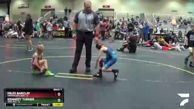 49 lbs Semis & 1st Wrestleback (8 Team) - Kennedy Turner, Ares Red vs Miles Barclay, Indiana Outlaws