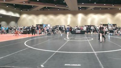 130 lbs Champ. Rd Of 16 - Emma Vanderhoof, Crown City Wrestling Club vs Paige Weiss