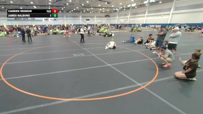 132 lbs Cons. Round 6 - James Nalbone, Hammers vs Camden Redmon, Pursuit Wrestling
