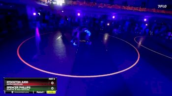 96-103 lbs Round 1 - Spencer Phillips, Morgan Jr High Westling vs Stockton Judd, Uintah Wrestling