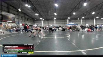 100 lbs Cons. Round 3 - Jeremiah Seeley, Kuna Middle School vs Brayden Shackelford, Middleton Middle School