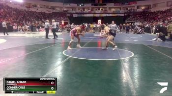 5A 160 lbs Quarterfinal - Conner Cole, Volcano Vista vs Daniel Amaro, Las Cruces