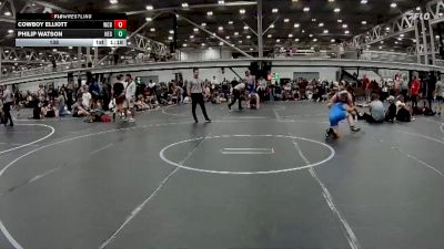 138 lbs Finals (2 Team) - Cowboy Elliott, Wrecking Crew Blue vs Philip Watson, New England Gold