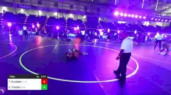 73 lbs Quarterfinal - Taden Sundeen, Glasgow WC vs Eli Fischer, Somerset Wrestling