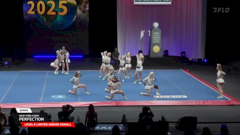 New York Icons - Perfection [2025 L6 Limited Senior XSmall Semis] 2025 The Cheerleading Worlds