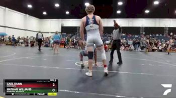180 lbs Semifinal - Cael Dunn, Dogtown vs Nathan Williams, Dunn PAL Wildcats