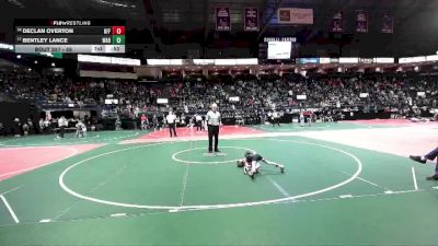 55 lbs Cons. Round 1 - Declan Overton, GFF3 vs Bentley Lance, WAD1