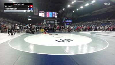 135 lbs Cons. Sub-rd Of 16 - Mia Luck, IA vs Vera Bentley, CA