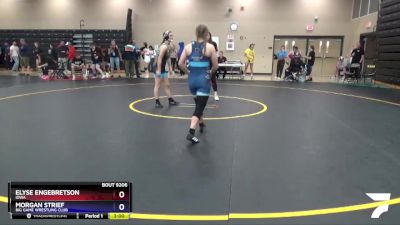 127 lbs 5th Place Match - Elyse Engebretson, Iowa vs Morgan Strief, Big Game Wrestling Club