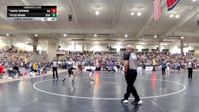 AA 150 lbs Cons. Round 2 - Davis Sperka, Page High School vs Kyle Hogg, Bradley Central High School