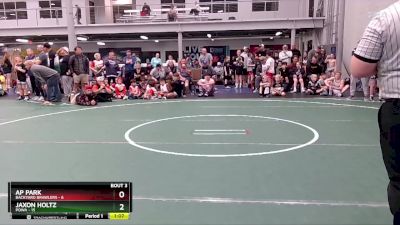 72 lbs Placement (4 Team) - AP Park, Backyard Brawlers vs Jaxon Holtz, POWA