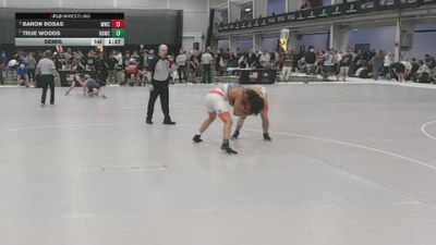 157 lbs Semis - Baron Rosas, Maize Wrestling Club vs True Woods, Big Game Wrestling Club