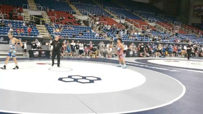 126 lbs Champ. Rd Of 128 - Tristin Cruz, Pennsylvania vs Dominic Melody, Illinois