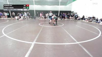 115 lbs Quarterfinal - Rowan Day, Mound City-Jayhawk Linn vs A`shay White, Team Central Wrestling Club