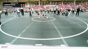 46 lbs Quarterfinal - Luis Bejarano, Westy Futures vs Kameron Fowler, Maize