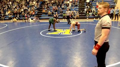 132 lbs Cons. Semi - Liwan Abdi, Omaha Bryan vs Colin Lundy, Norfolk