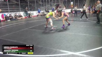 112 lbs Cons. Round 4 - Addison Vindigni, Team North Carolina vs Aroma Marrufo, Team Missouri