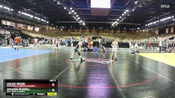 98 lbs Cons. Semi - Julius Wood, Zephyrhills Christian Academy vs Holdon Russell, Bell Creek Academy