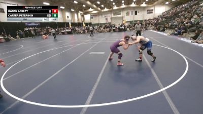 190 lbs Finals (8 Team) - Carter Peterson, Grand Island vs Kaden Ackley, Lincoln East