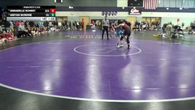 110 lbs Semifinal - Annabelle Rohret, Cedar Falls vs Amiyah Burdine, Cedar Rapids Jefferson