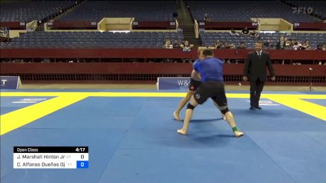 James Marshall Hinton Jr vs Carlos Alfonso Dueñas Ojeda 2024 Pan IBJJF Jiu-Jitsu No-Gi Championship