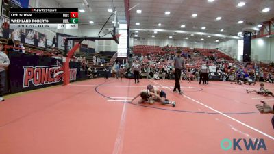 49 lbs 3rd Place - Levi Stussi, Husky Wrestling Club vs Wrenland Roberts, Wesley Wrestling Club