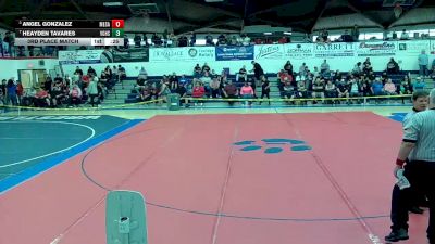 287 lbs 3rd Place Match - Angel Gonzalez, Mesa vs Heayden Tavares, Vista Grande High School