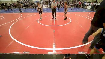 85 lbs Quarterfinal - Barrett Nail, Wagoner Takedown Club vs Lucas Howe, Team Tulsa Wrestling Club