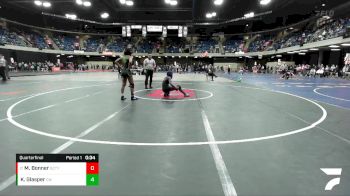 105 lbs Quarterfinal - Ma`Kayla Bonner, Granite City vs Kimani Glasper, Chgo Westinghouse